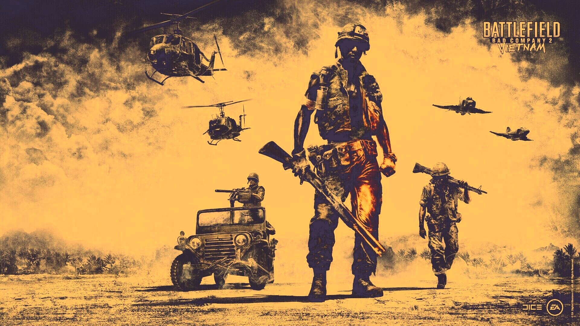 Battlefield Bad Company 2 Vietnam обои