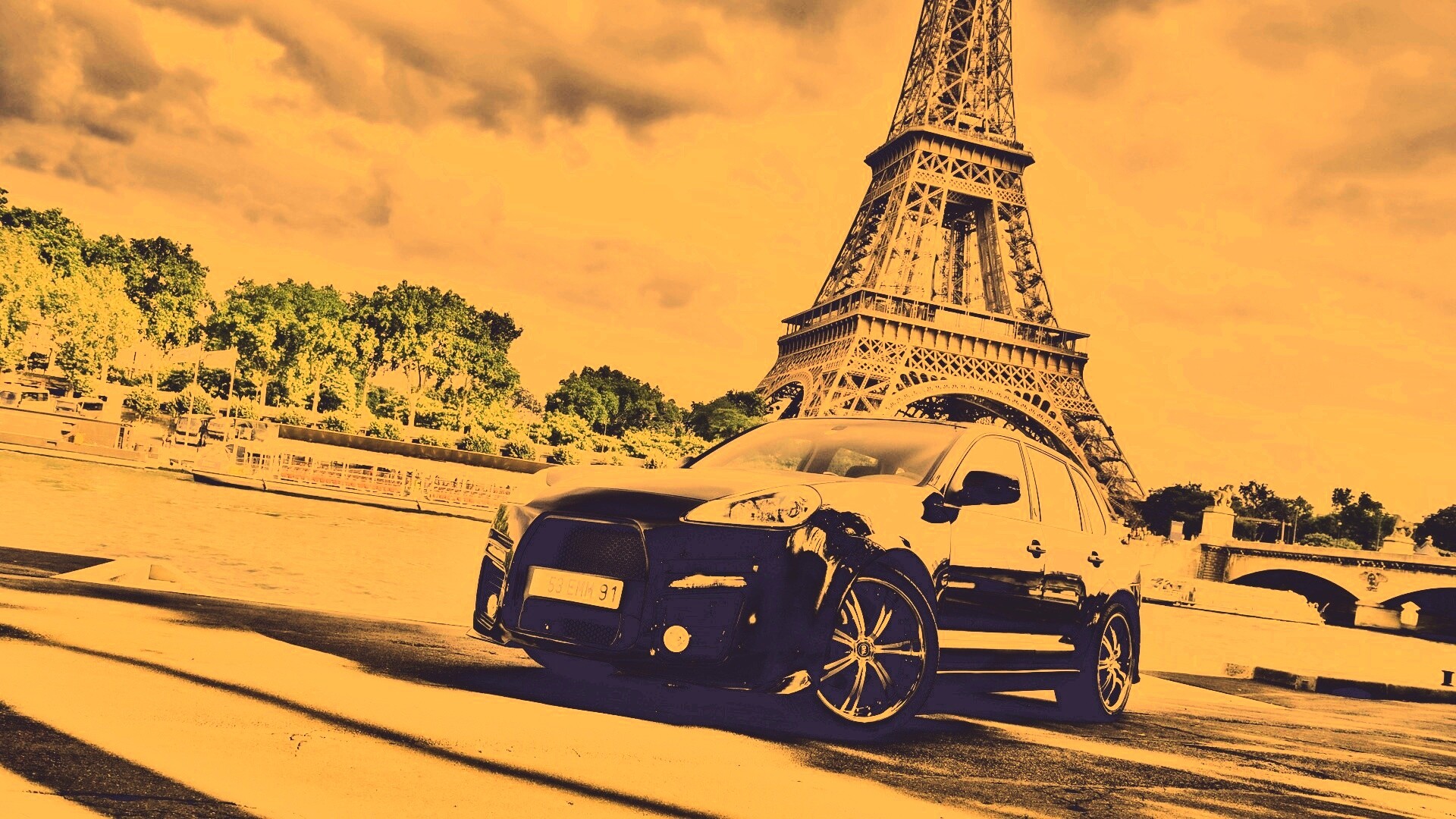 Кроссовер Porsche обои