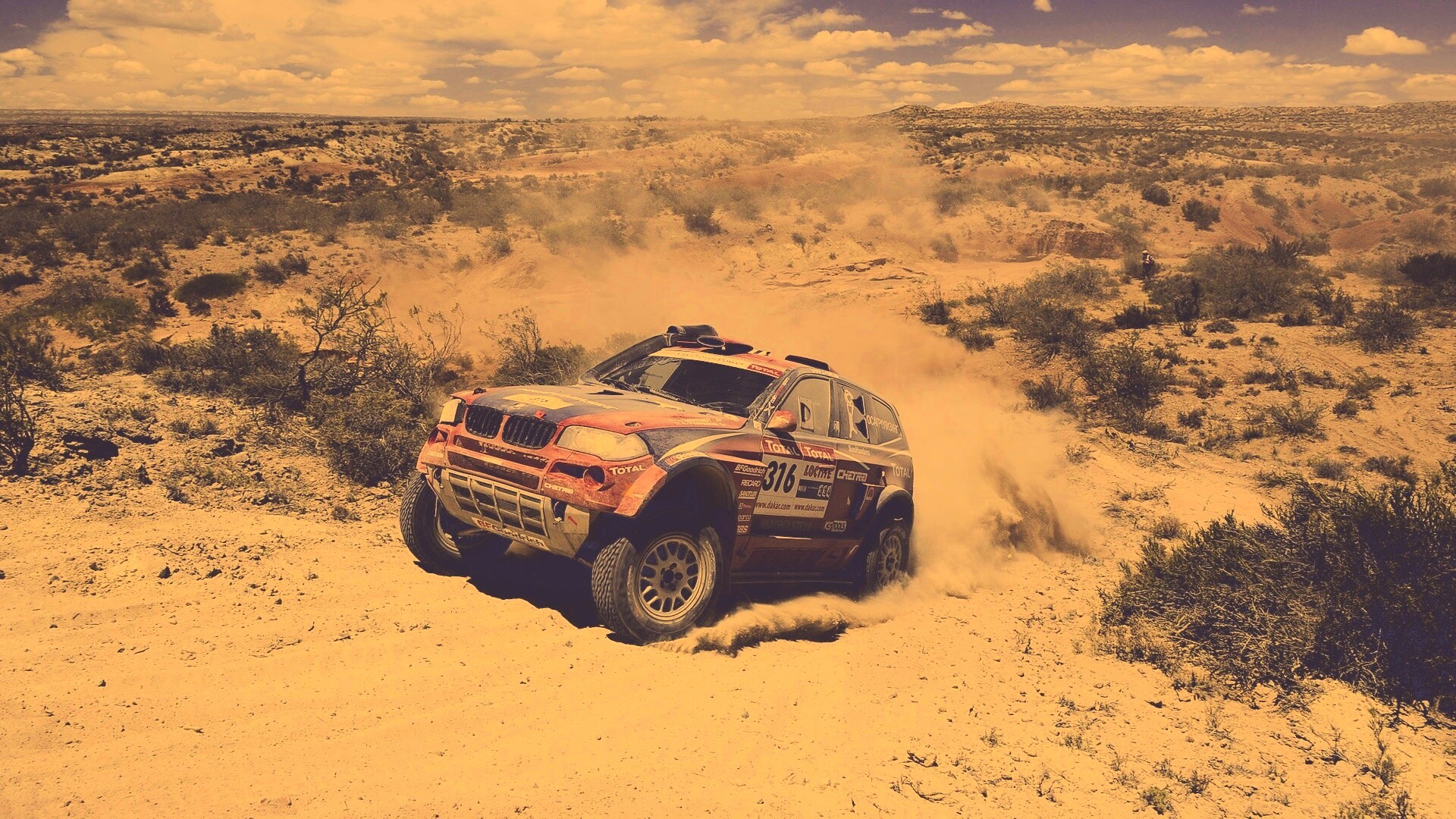Раллийный BMW X3 обои