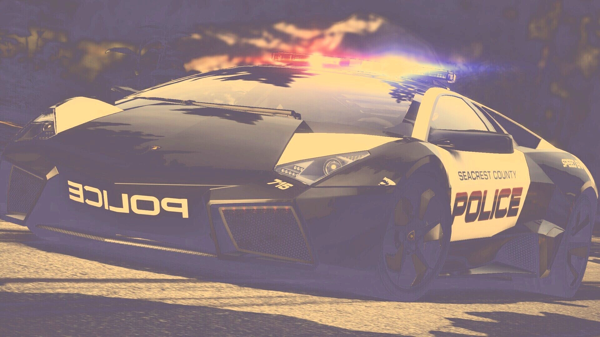 Lamborghini Reventon Hot Pursuit обои