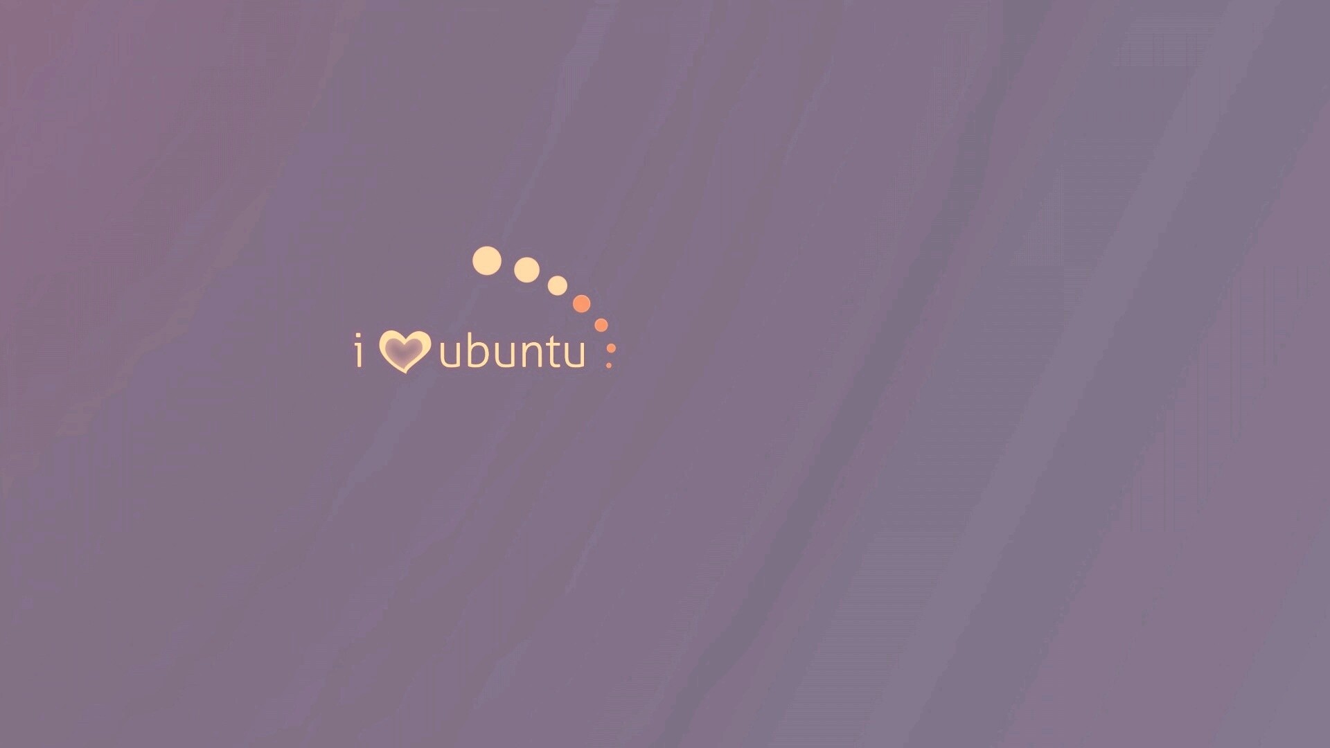 Я люблю убунту обои
