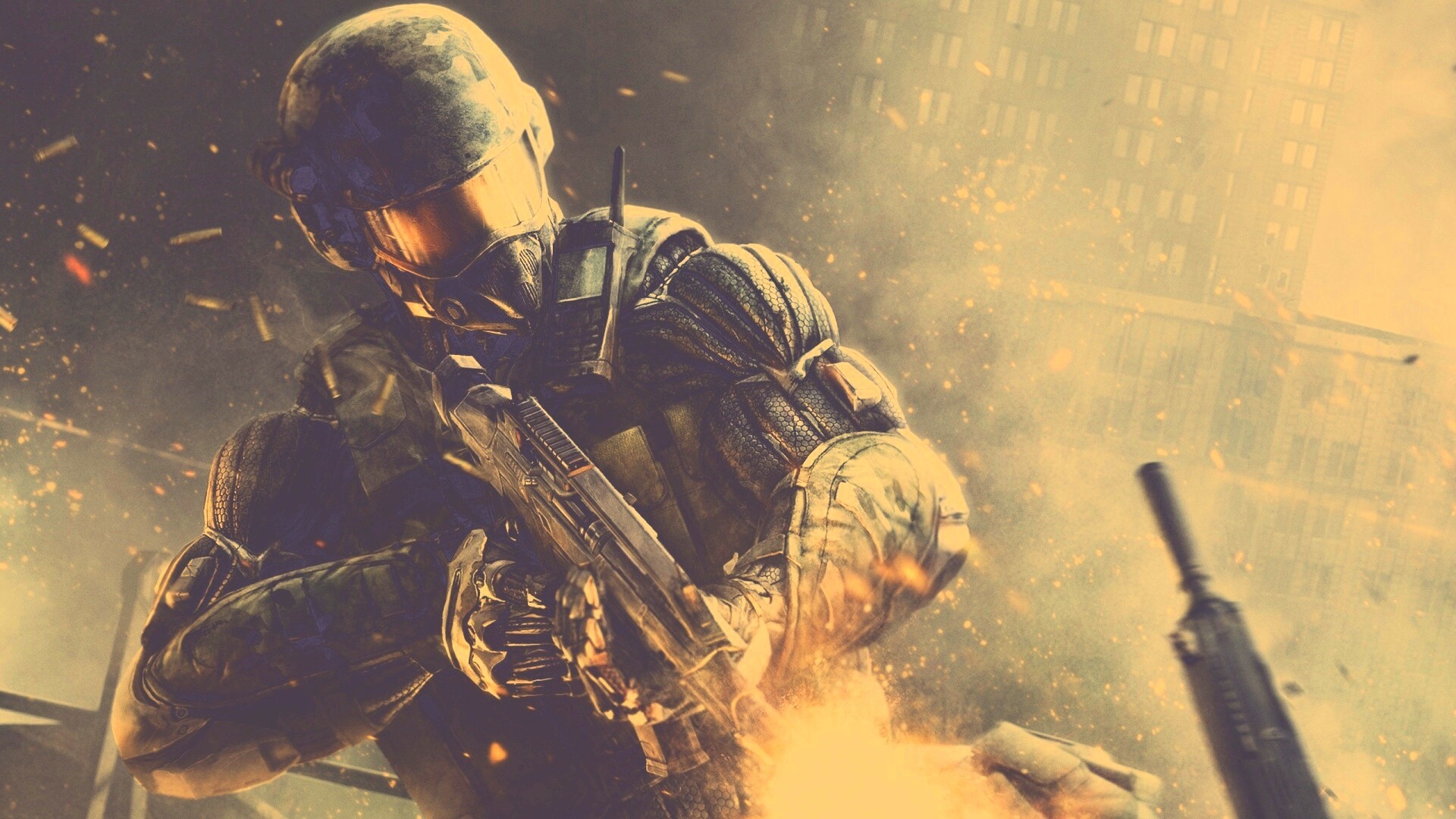 Костюм из Crysis 2 обои