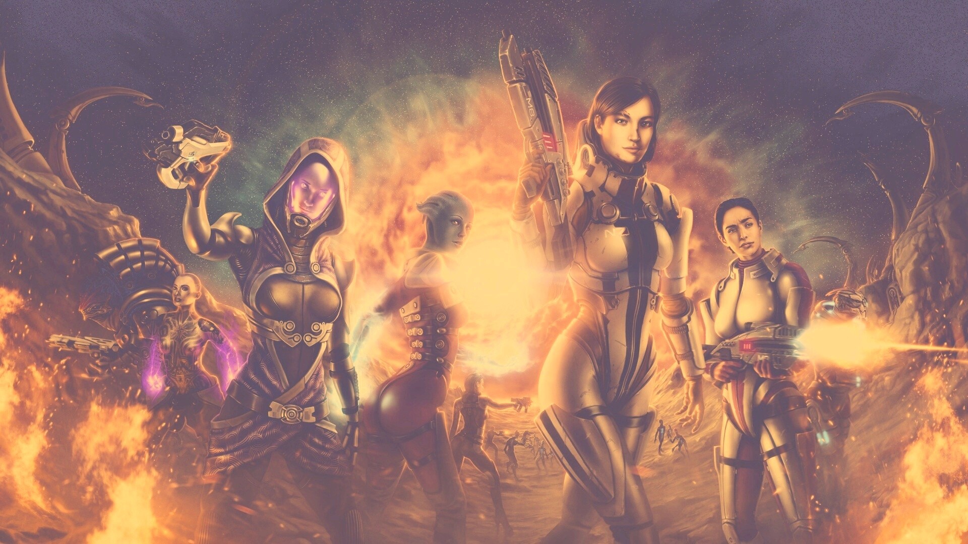 Mass Effect 3 обои