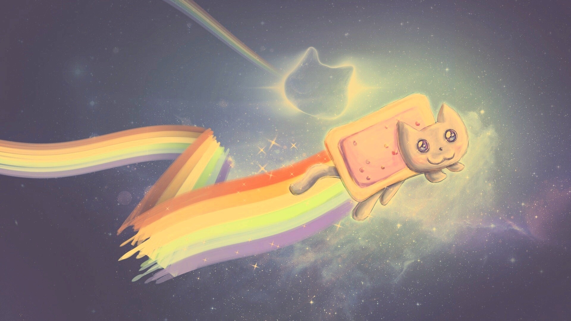 Nyan cat обои