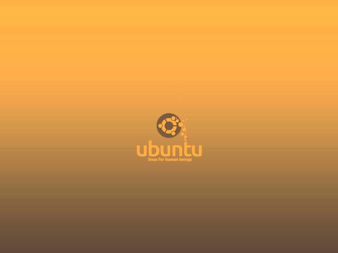 Логотип Ubuntu обои