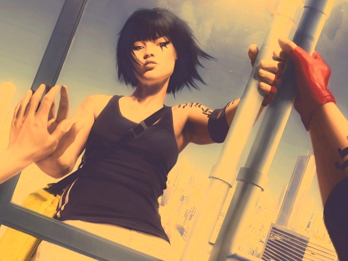 Faith из Mirrors Edge обои