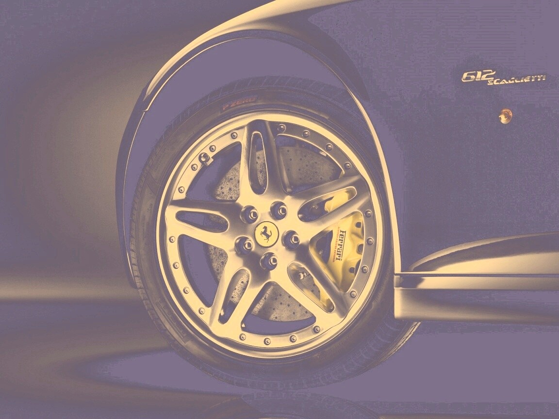 Колесо Scaglietti 612 обои