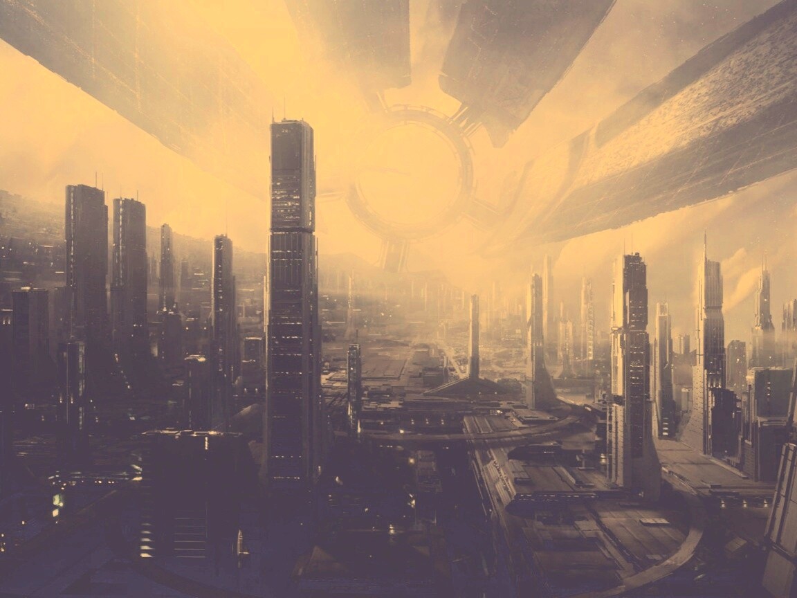 Цитадель из Mass Effect обои
