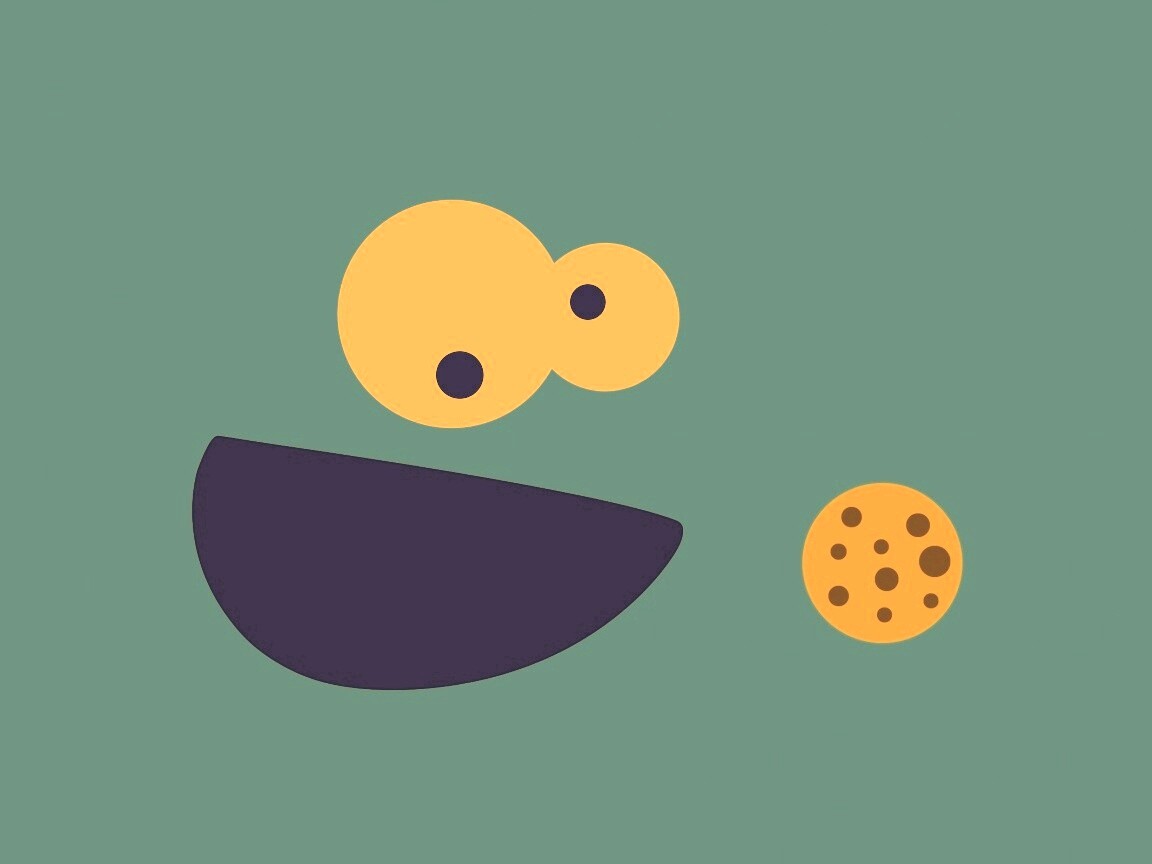 Коржик aka Cookie Monster обои