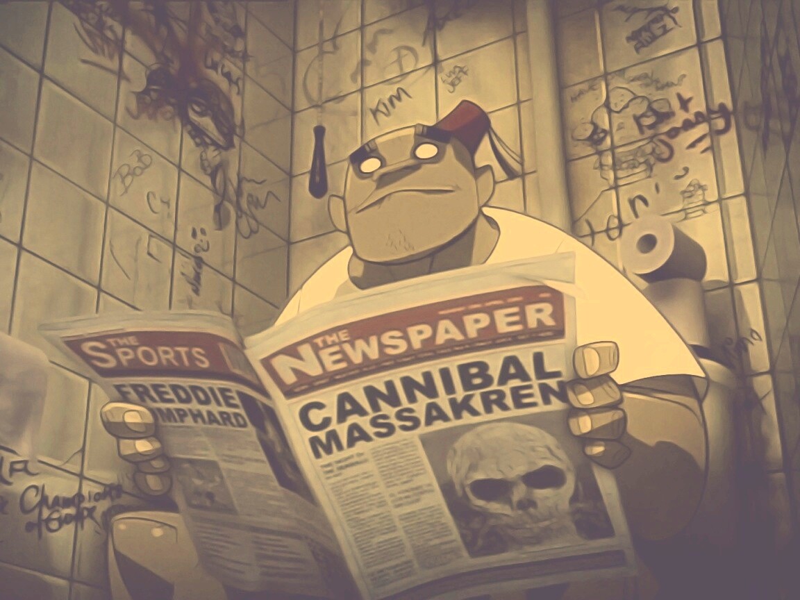 Рассел Хоббс из Gorillaz обои