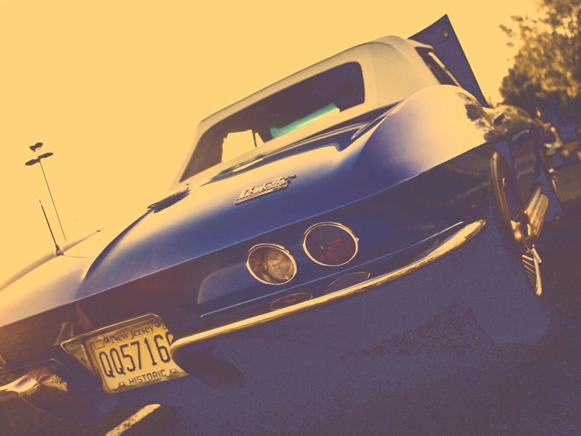 Ретро Chevrolet Corvette обои