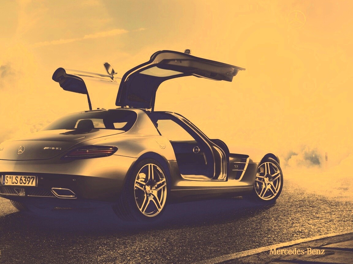 Mercedes Benz SLS обои