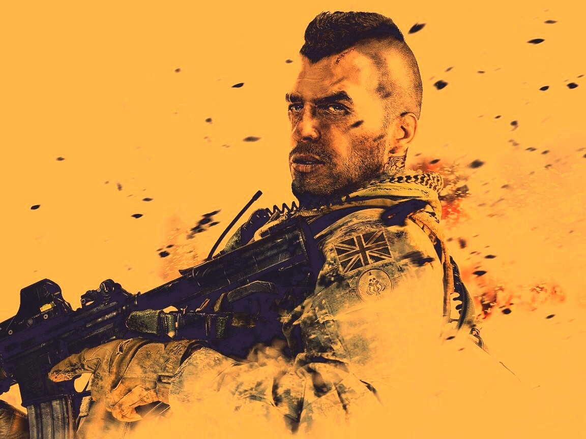 Солдат из COD Modern Warfare обои