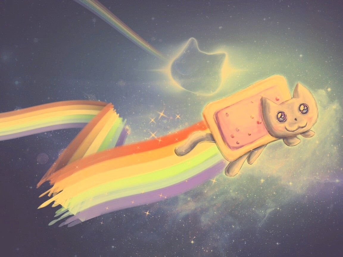 Nyan cat обои