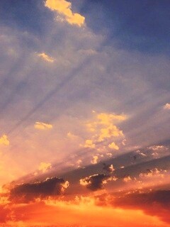 Красота восходящего солнца обои