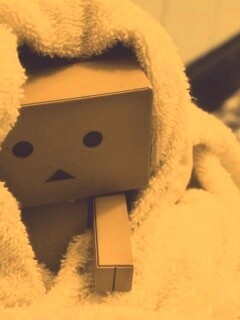 Yotsubato Danbo в полотенце обои