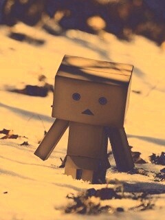 Данбо зиомой обои