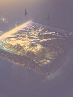 Плоский мир из Homeworld обои