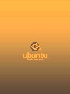 Логотип Ubuntu обои