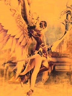 Эльфийка лучница из Aion обои