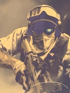 Боец в маске обои