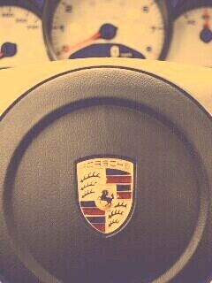 Руль Porshe обои