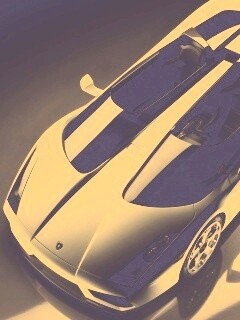 Светло-серый Lamborghini обои