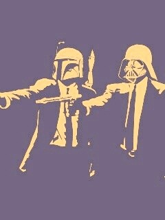Pulp Fiction в стиле Star Wars обои