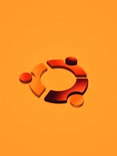 Официальный логотип Убунту обои