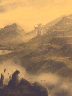 Пейзаж из Dragon Age 2 обои