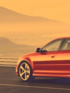 Ауди RS3 вид сзади обои