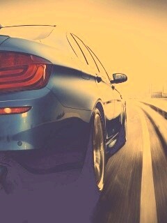 BMW F10 на повроте обои