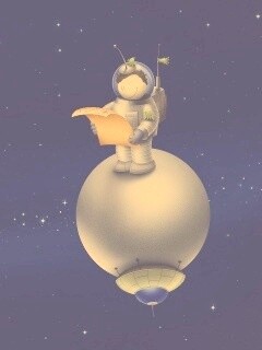 Космонват на луне обои