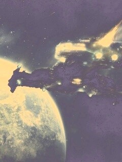 Hyperion летит к земле обои