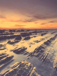 Рифы в тумане обои