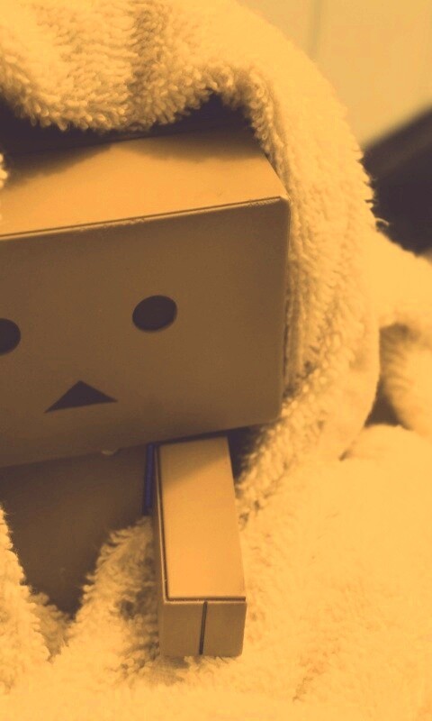 Yotsubato Danbo в полотенце обои