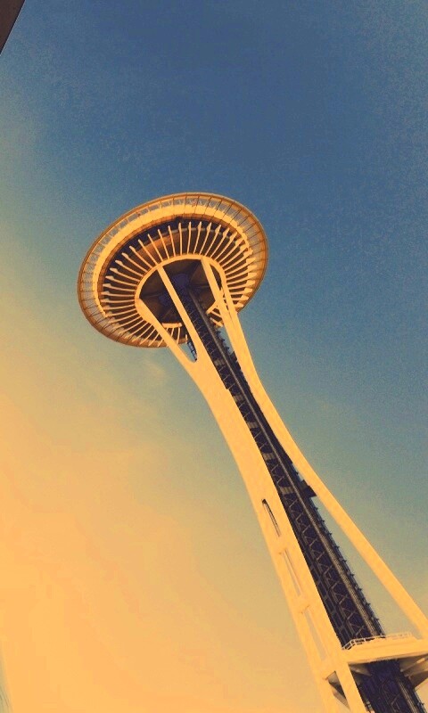 Space Needle Tower обои