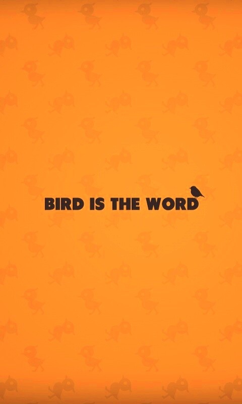Bird is the word обои
