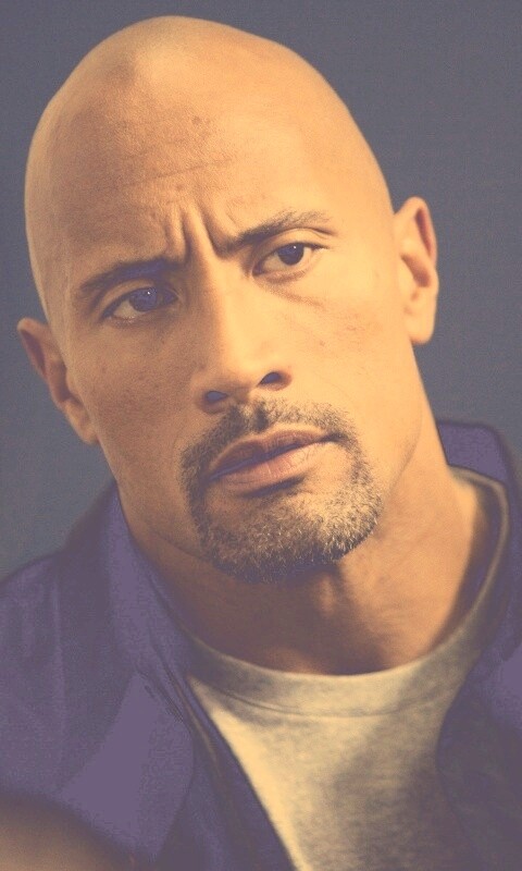 Dwayne johnson, Actor, Bald, Hair, Celebrity обои
