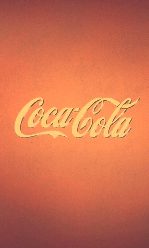 Красный логотип Coca-Cola обои