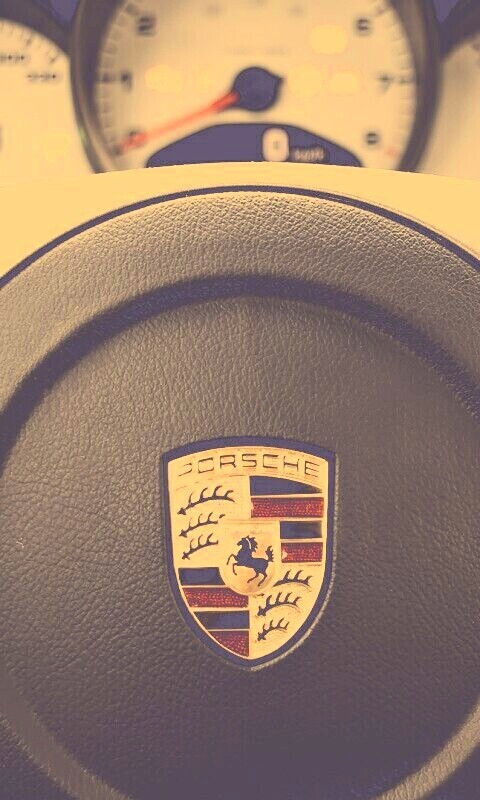Руль Porshe обои