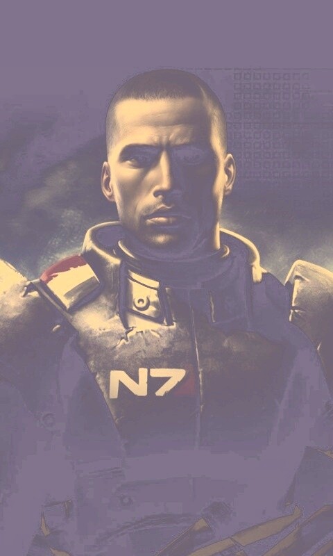 Шепард из Mass Effect обои