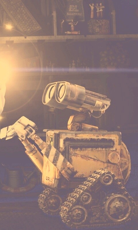 WALL-E и Ева обои