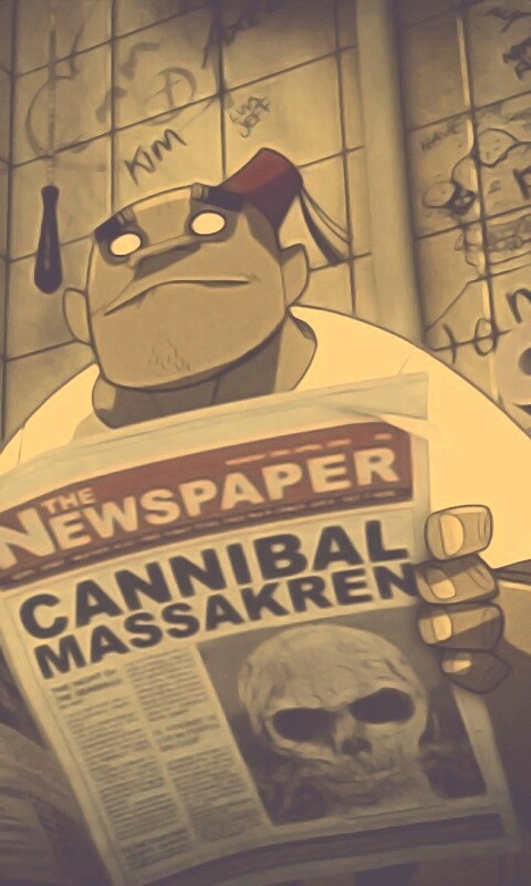Рассел Хоббс из Gorillaz обои