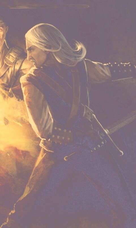 Геральт и Беренгар против Азара обои