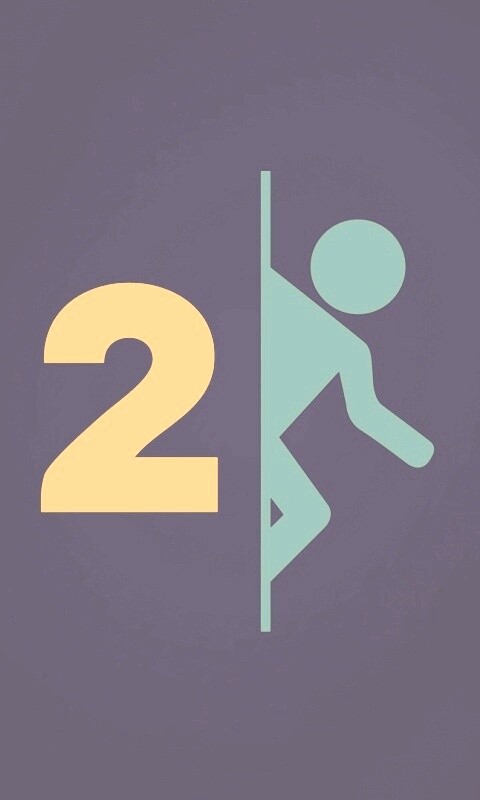 Портал 2 обои