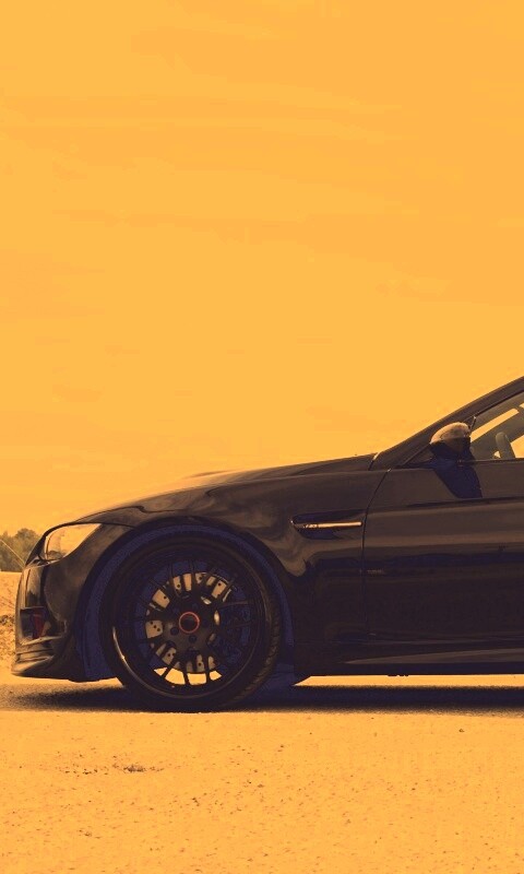 BMW и девушка обои