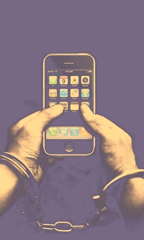 Ты раб своего iPhone обои