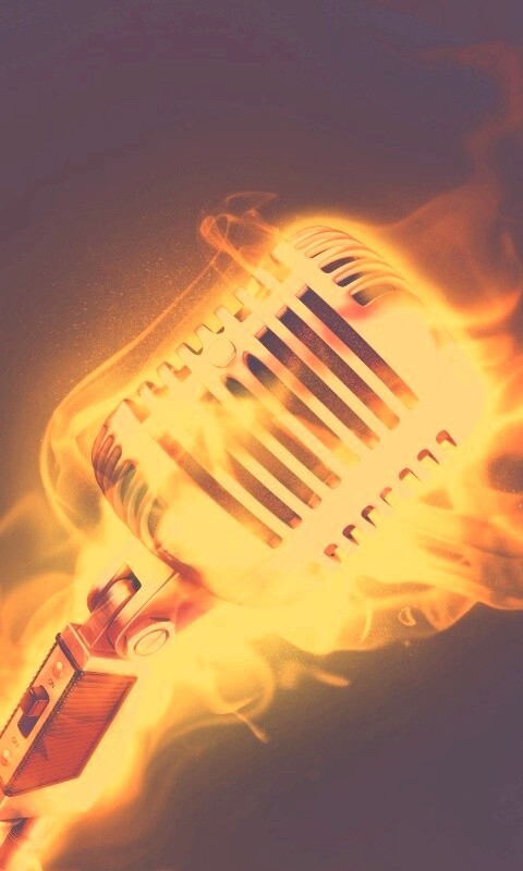 On fire! обои