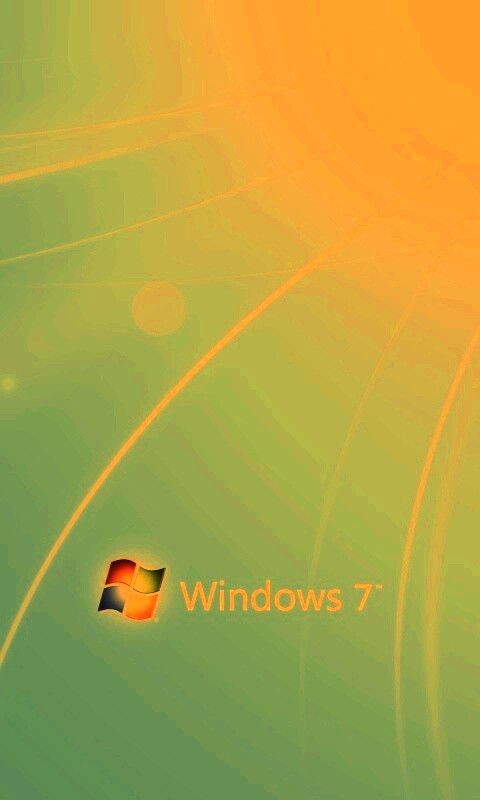 Голубые обои Windows 7 обои